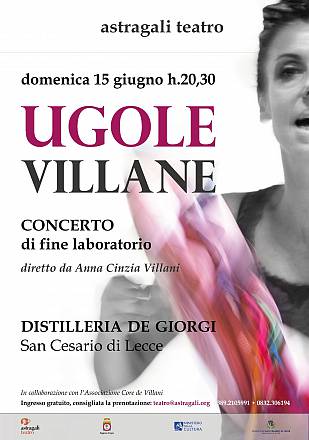 “ugole villane, i canti popolari alla distilleria de giorgi con anna cinzia villani